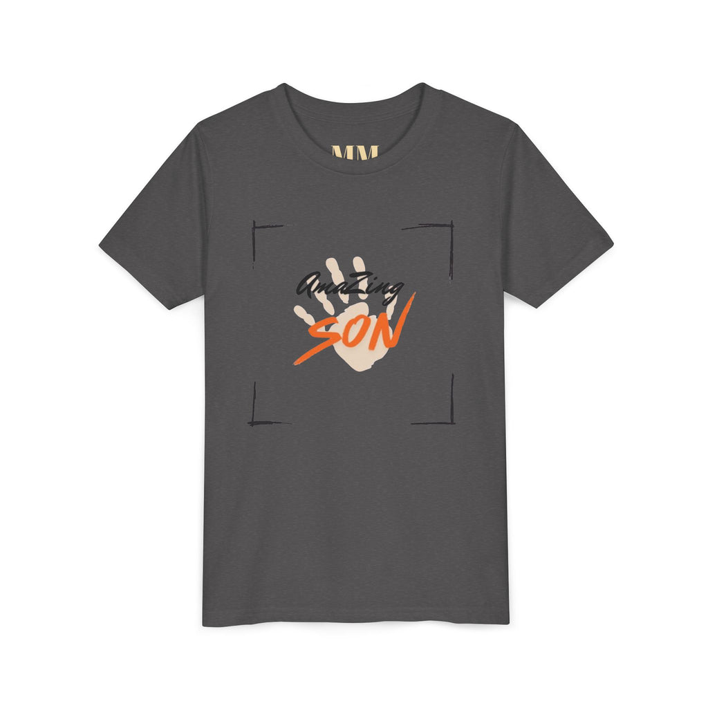 Amazing Son Family Team T-Shirt — Custom 'Team [Your Family Name]' Back Print