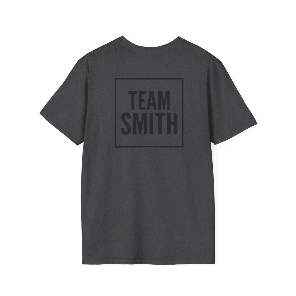 Mom Family Team T-Shirt — Custom 'Team [Your Family Name]' Back Print