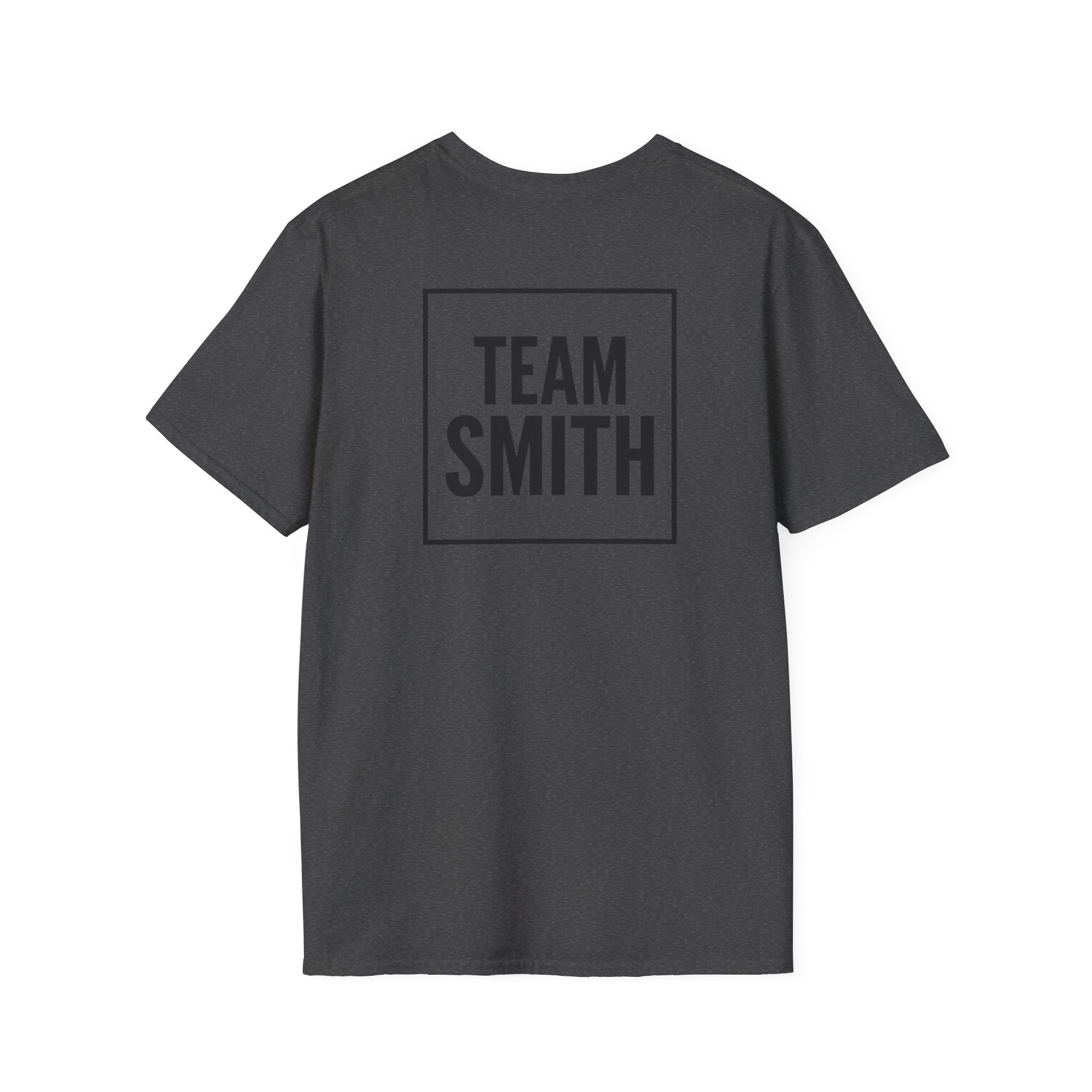 Mom Family Team T-Shirt — Custom 'Team [Your Family Name]' Back Print