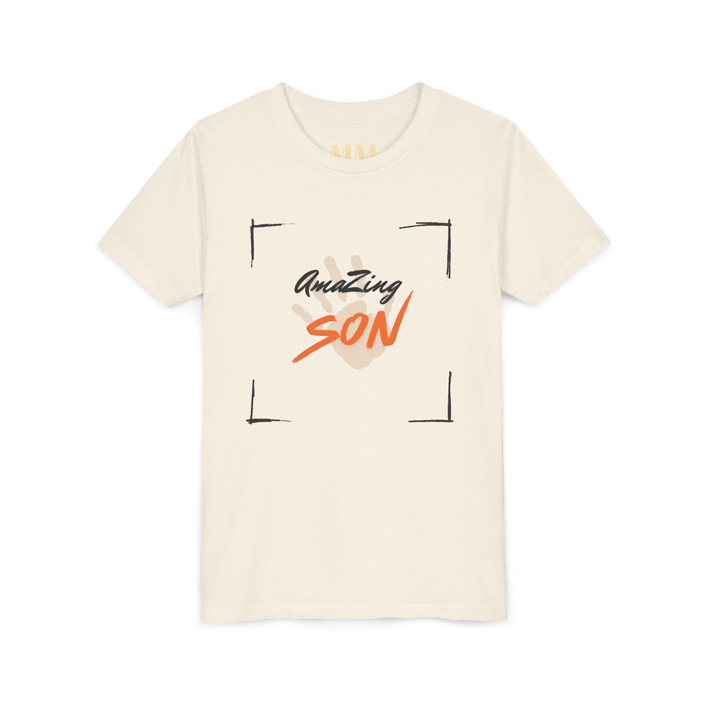 Amazing Son Family Team T-Shirt — Custom 'Team [Your Family Name]' Back Print