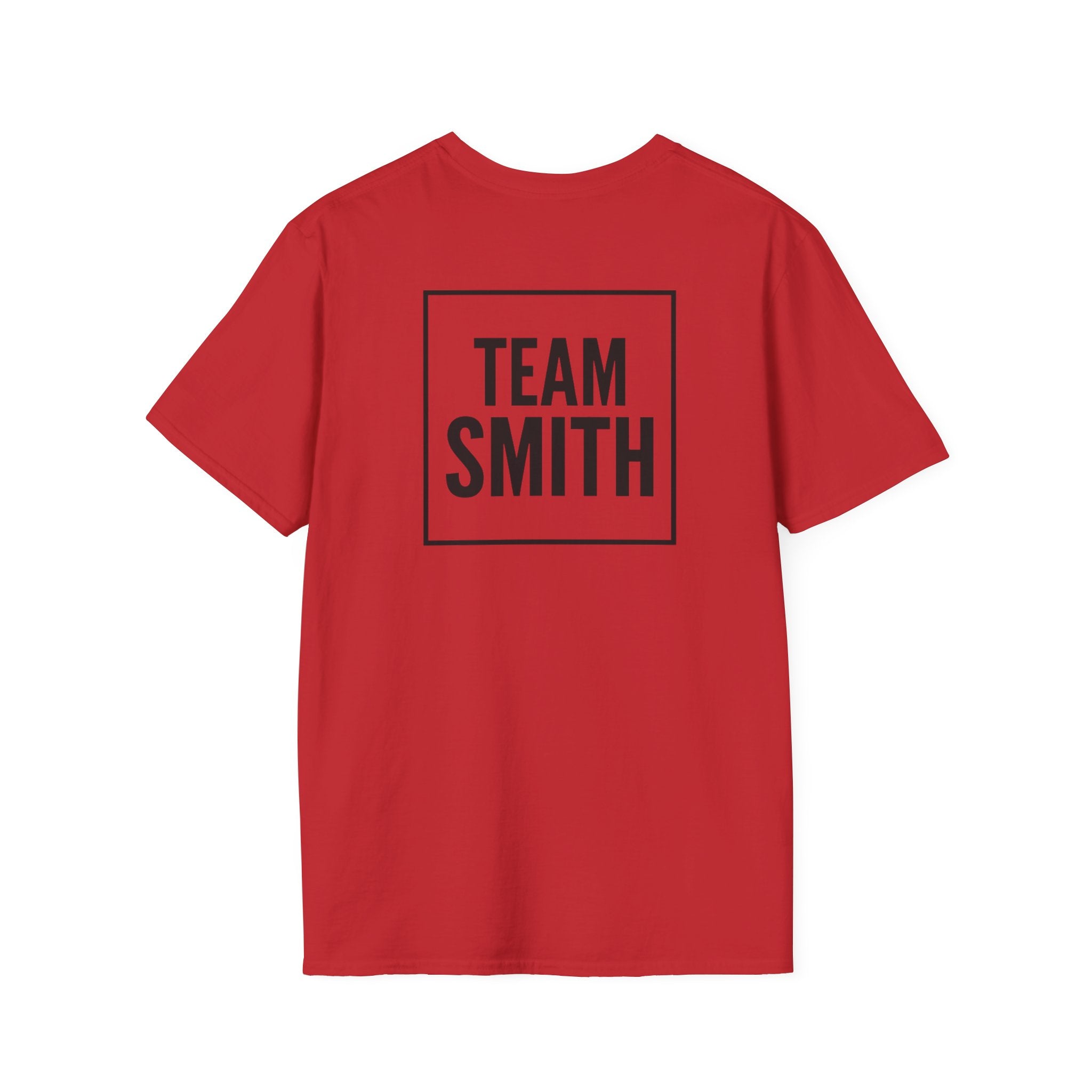 Dad Family Team T-Shirt — Custom 'Team [Your Family Name]' Back Print