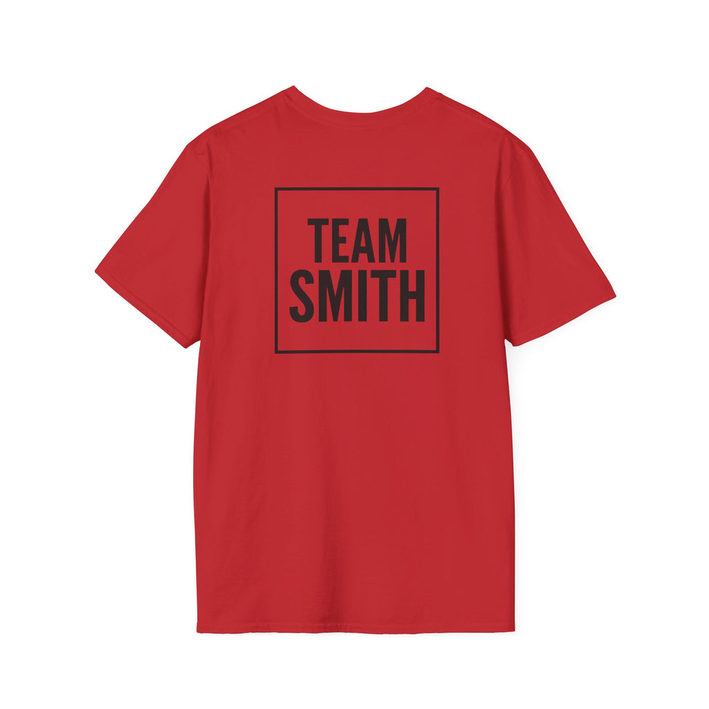 Mom Family Team T-Shirt — Custom 'Team [Your Family Name]' Back Print