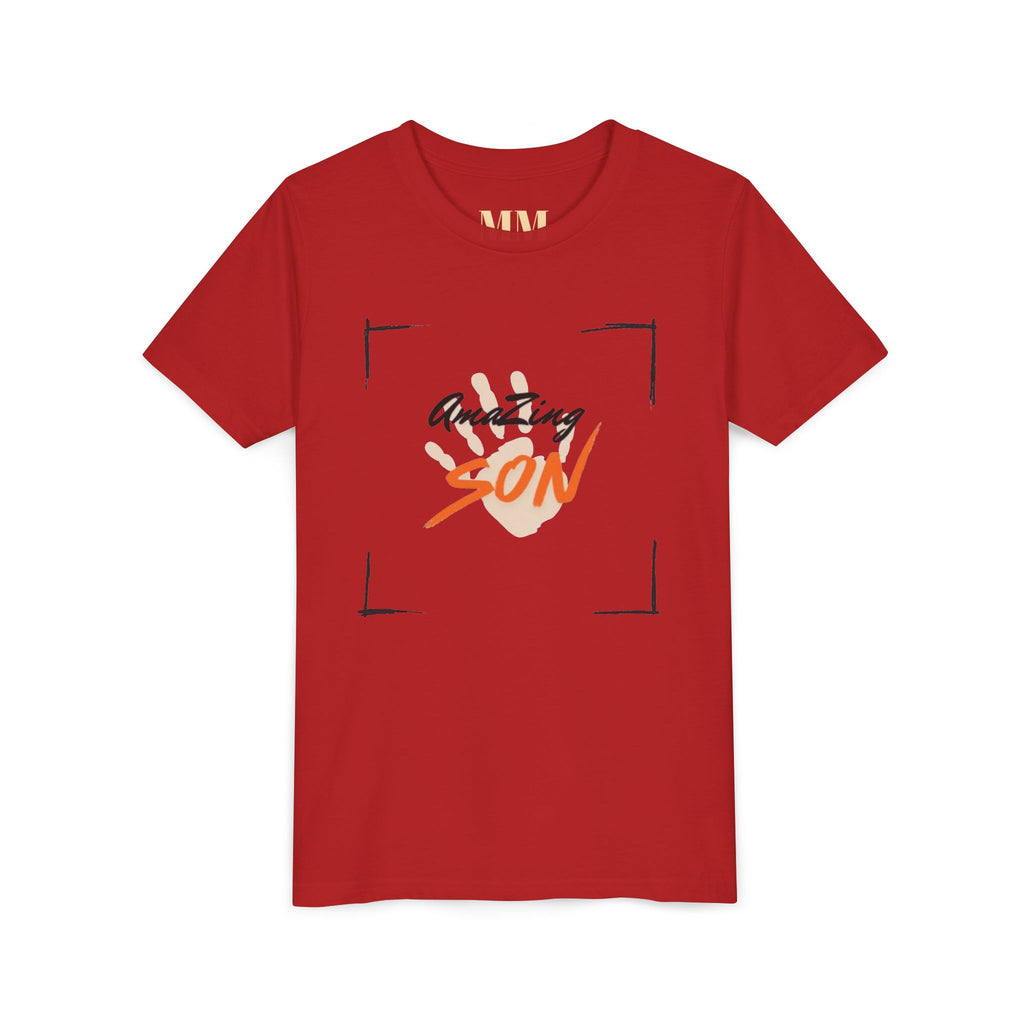 Amazing Son Family Team T-Shirt — Custom 'Team [Your Family Name]' Back Print