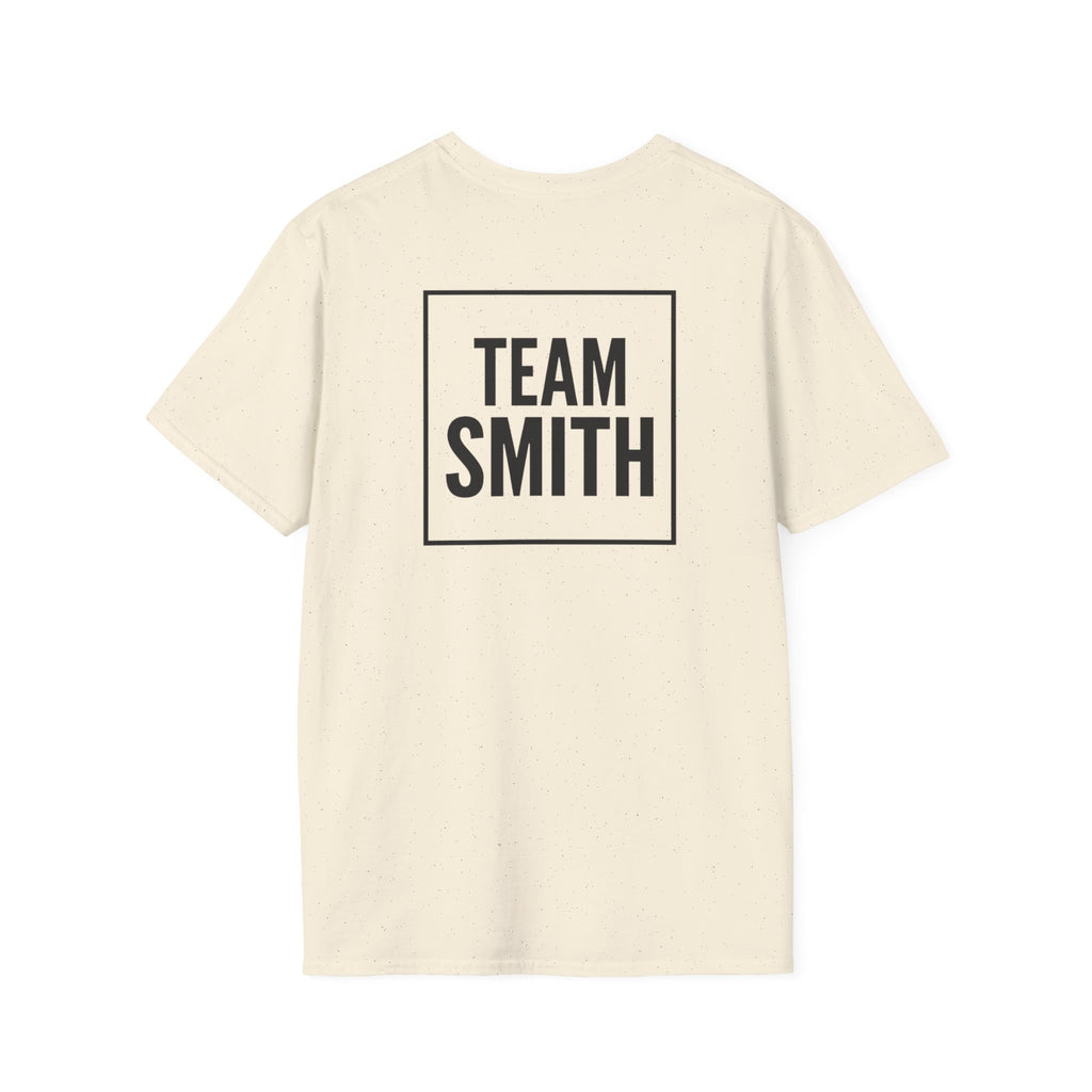 Dad Family Team T-Shirt — Custom 'Team [Your Family Name]' Back Print