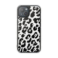 MinX Black & White Leopard Magnetic Impact Phone Case