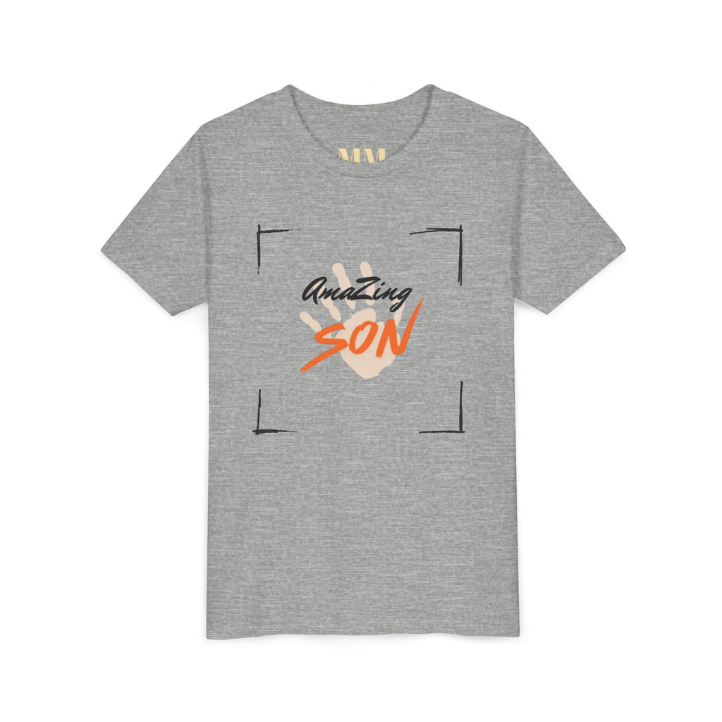 Amazing Son Family Team T-Shirt — Custom 'Team [Your Family Name]' Back Print