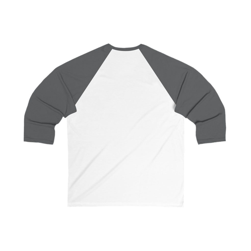 Minx Script Baseball Tee — Retro Raglan 3/4 Sleeve Top