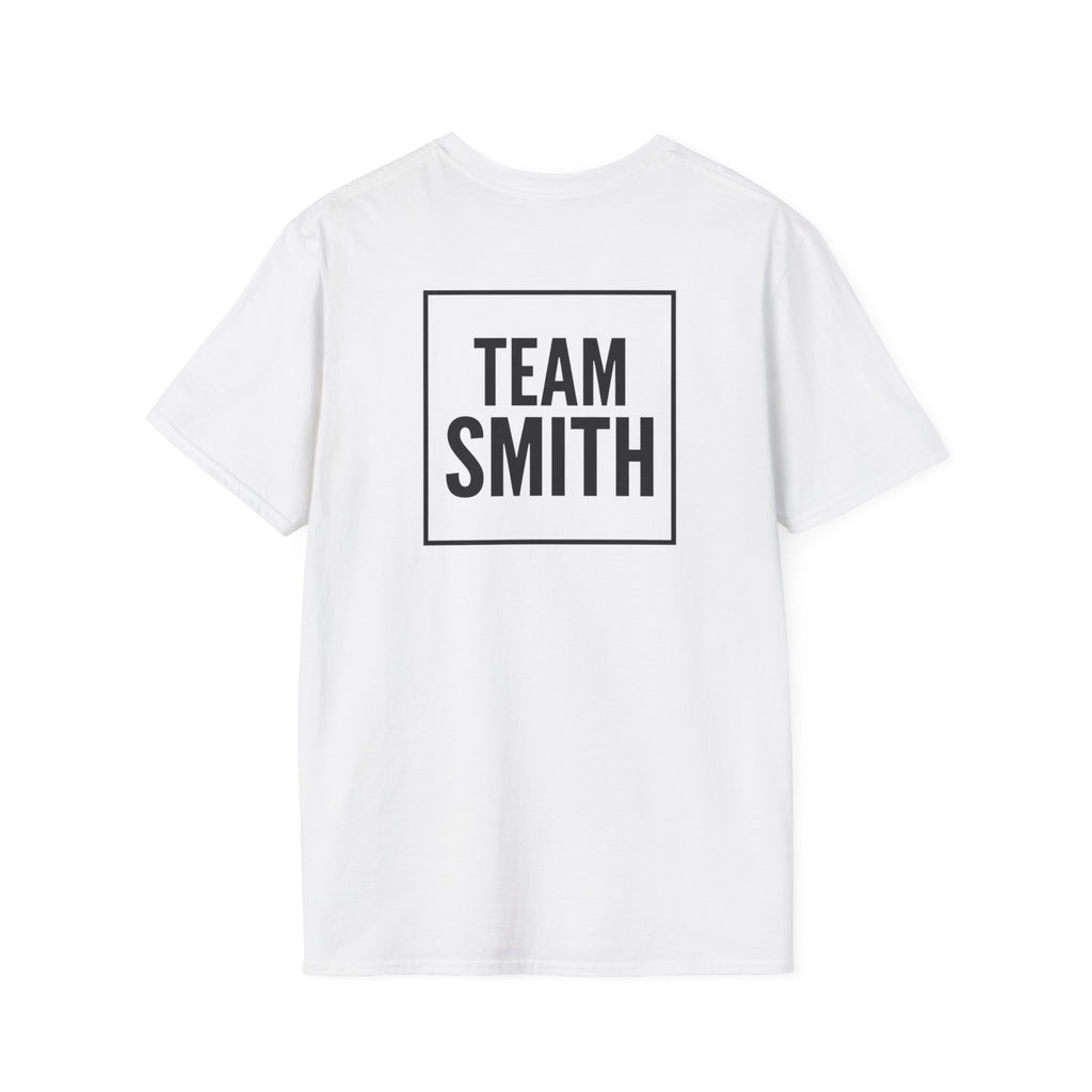 Dad Family Team T-Shirt — Custom 'Team [Your Family Name]' Back Print