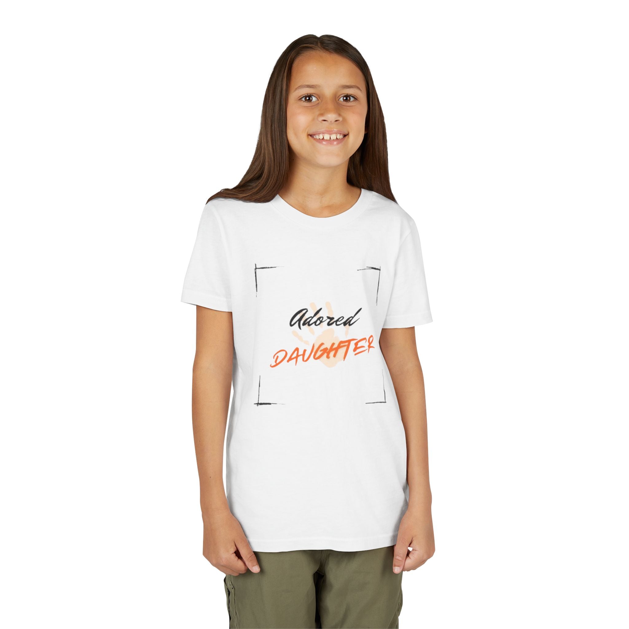 Daughter Family Team T-Shirt — Custom 'Team [Your Family Name]' Back Print