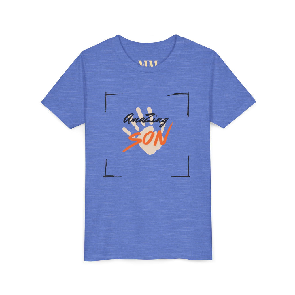 Amazing Son Family Team T-Shirt — Custom 'Team [Your Family Name]' Back Print